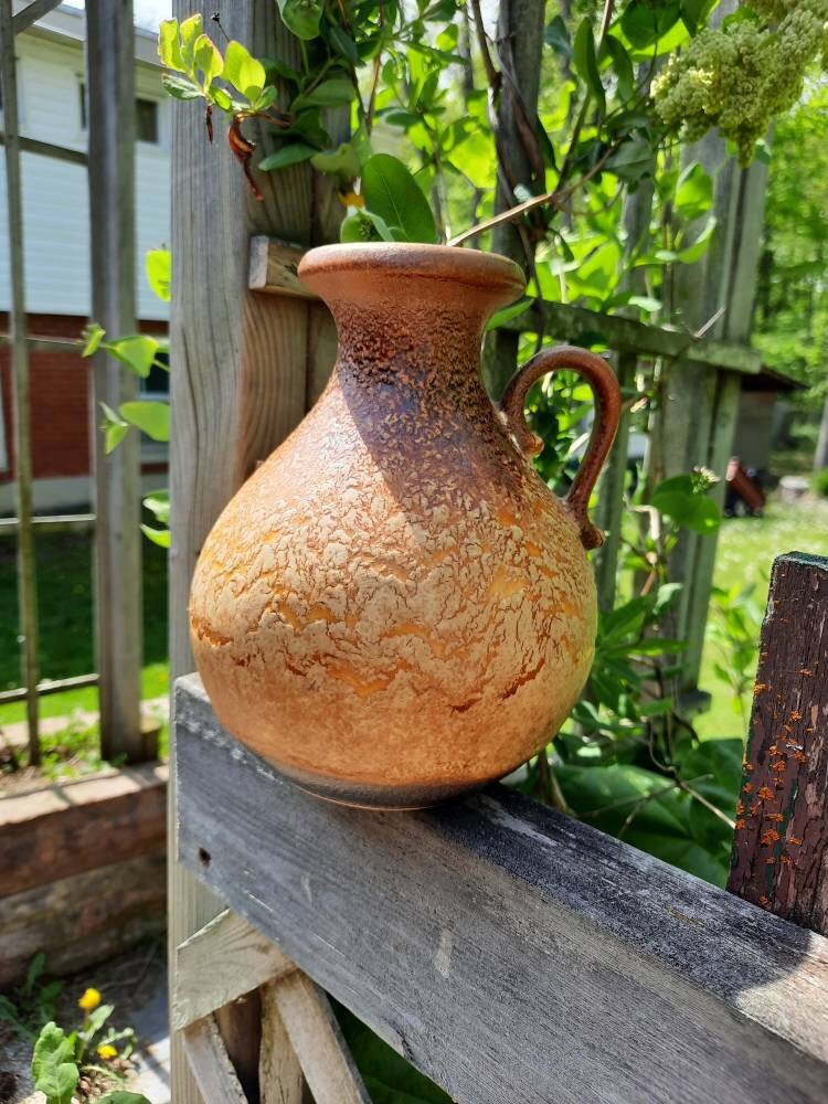 Scheurich Keramik West Germany Fat Lava Pottery Mid Century