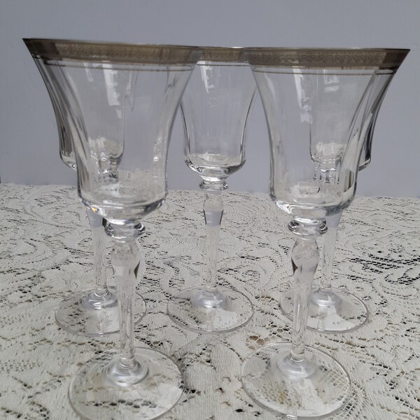 Discontinued Mikasa Wine Glass Etsy