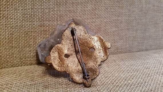 Vintage Kalevala Koru Knot Bronze Brooch/Pin, Sca… - image 3