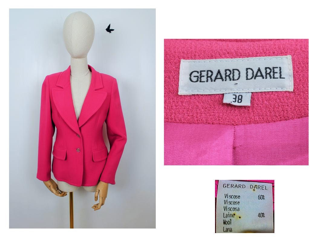pink designer blazer
