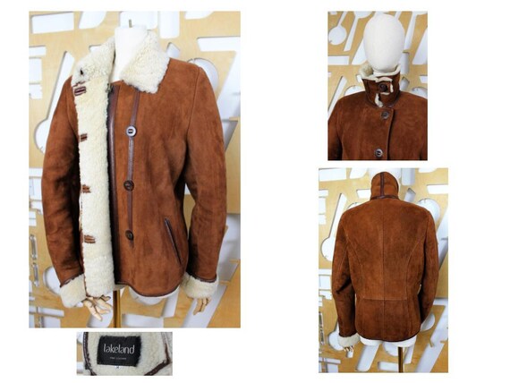 80s sheepskin coat