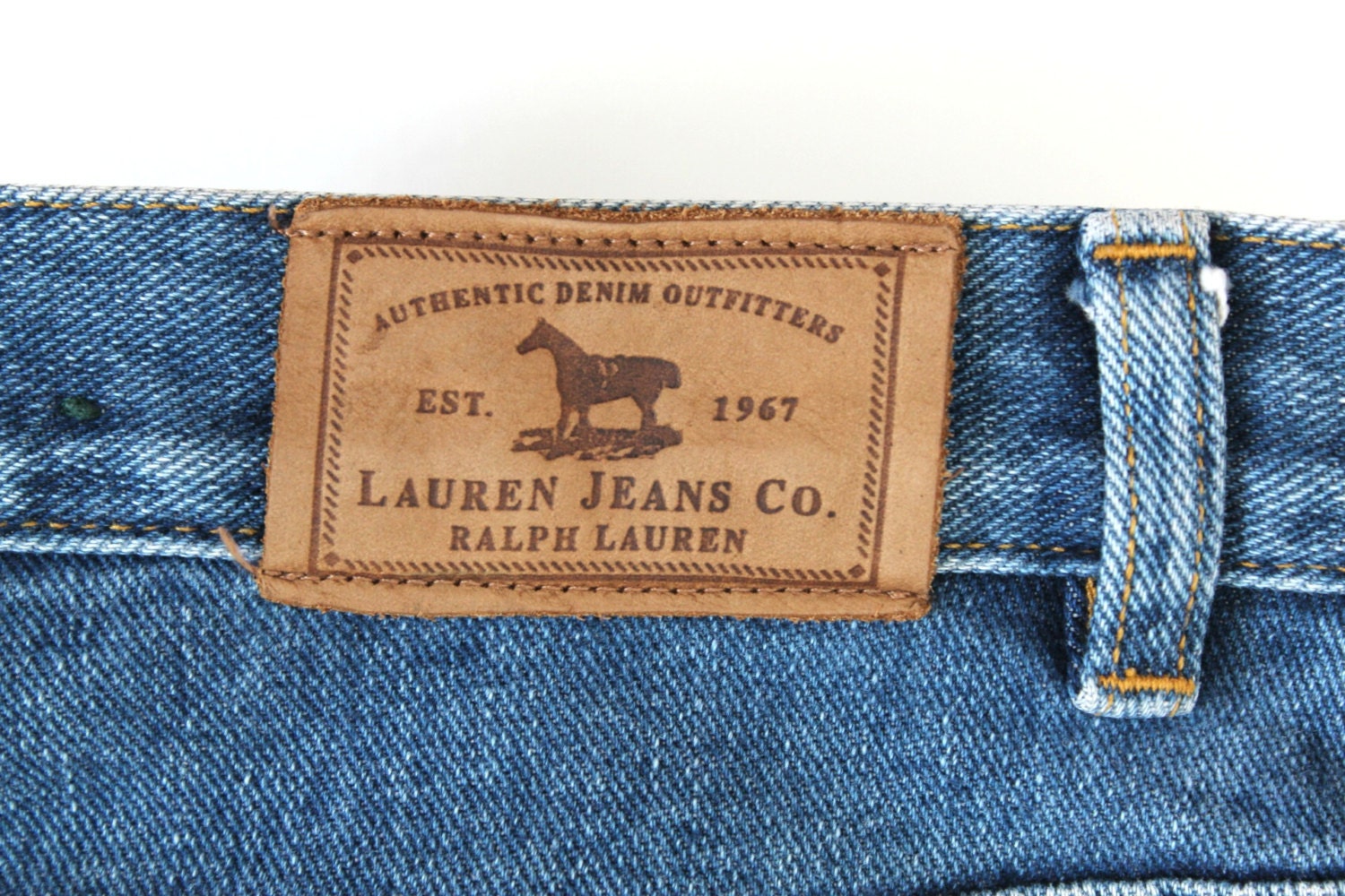 90s Vintage Jeans Ralph Lauren Jeans High Waist Vintage Denim | Etsy