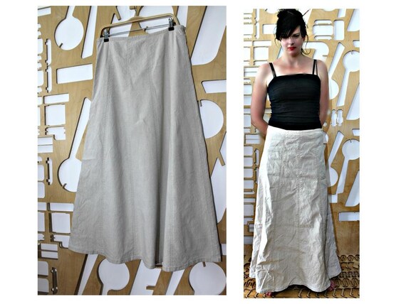 linen cotton maxi dress