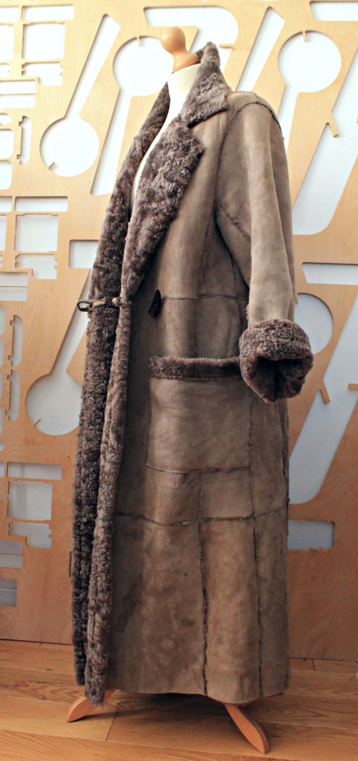 Sheepskin coat Long coat Shearling coat Fur coat Winter coat Etsy