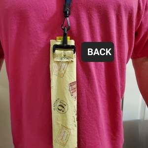 Wizard Wand Holster: Universal Lanyard Clip, Interactive Map
