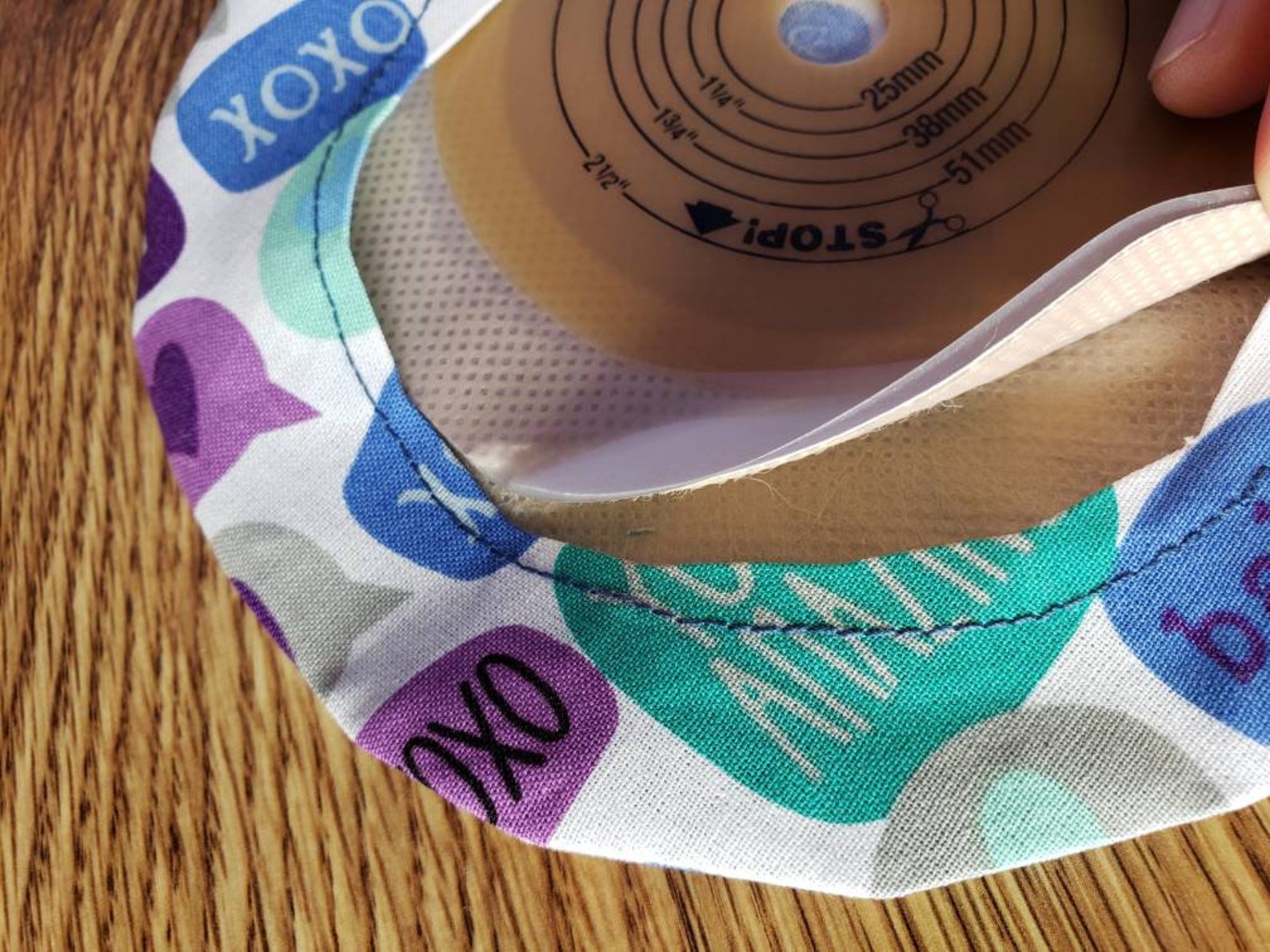 Ostomy BAG COVER ileostomy Hollister 8331 colostomy 3 inch Etsy