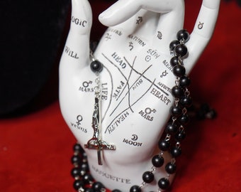 Inverted Cross Rosary