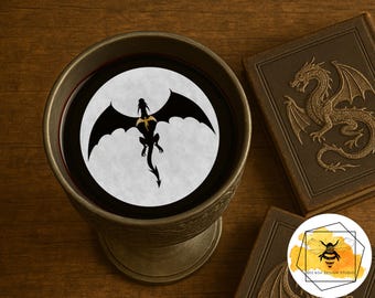 Edible Empyrean Dragon Drink Toppers