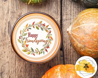 Friendsgiving Edible Drink Toppers