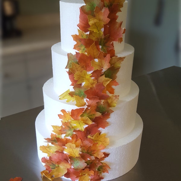 Edible Fall Leaves - Double Sided