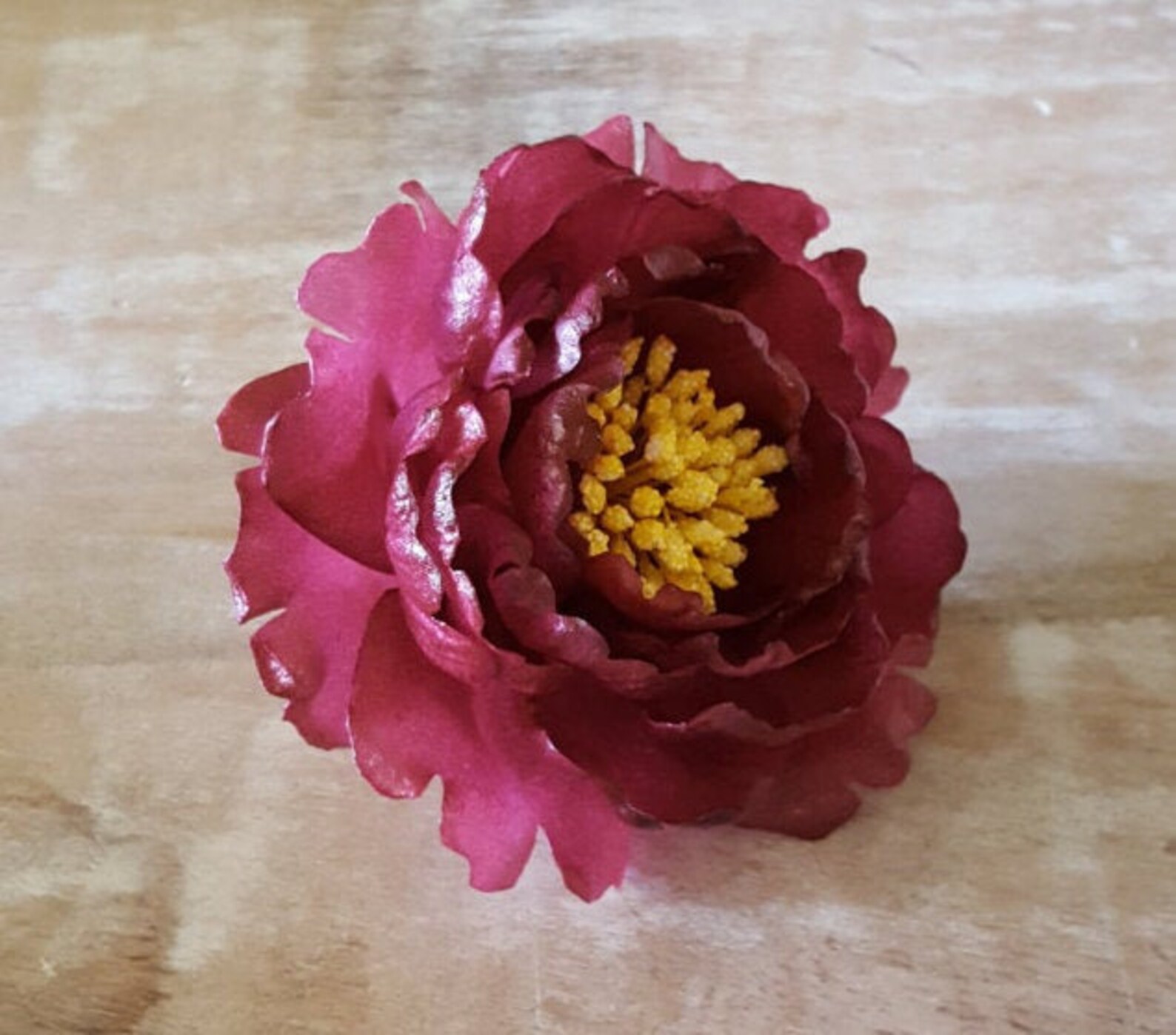 Edible Peonies Wafer Paper Flowers for Cakes Wedding Cake Etsy