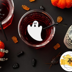 Edible Halloween Drink Toppers