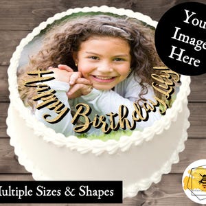 Customized Edible Cake Toppers: Wafer Paper or Frosting Sheet