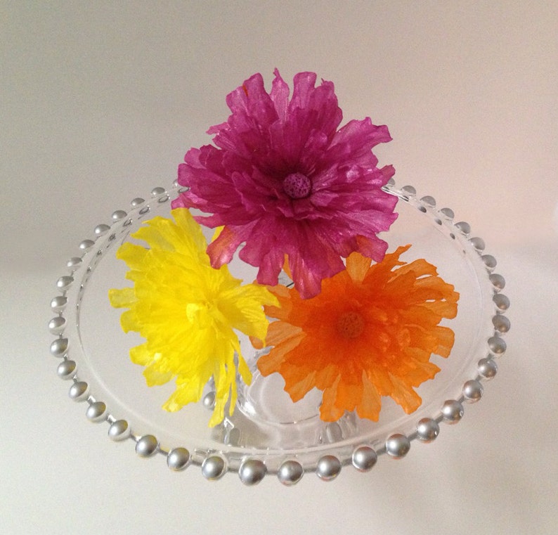 Edible Dahlia Wafer Paper Flower for Cakes Etsy