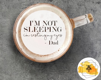 Edible Dad Quotes Drink Toppers
