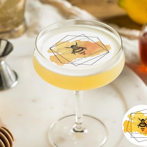Edible Company Logo Corporate Event Drink Toppers