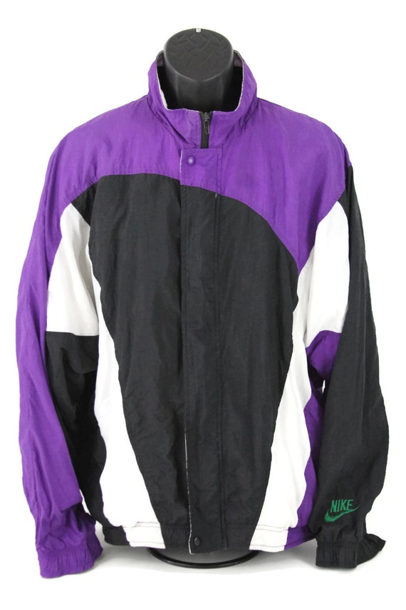 Light Purple Vintage Nike Windbreaker Jacket - black retro nike windbreaker roblox retro nike