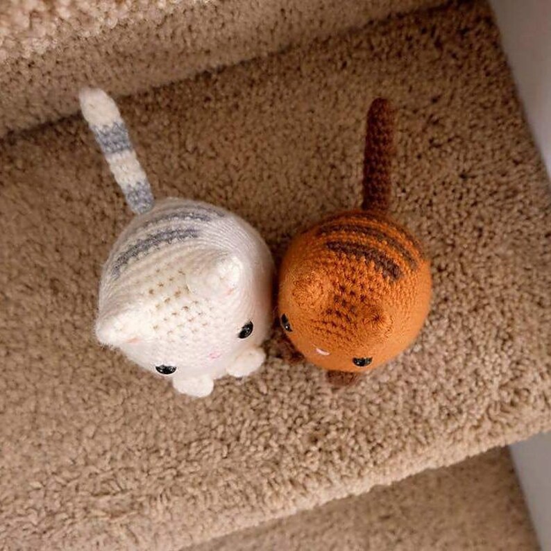 Dumpling Cat Amigurumi Crochet Pattern Crochet Cat Cute Cat Etsy UK