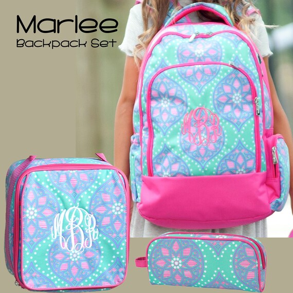 Personalized Kids Backpack Embroidered Backpack Monogrammed Etsy