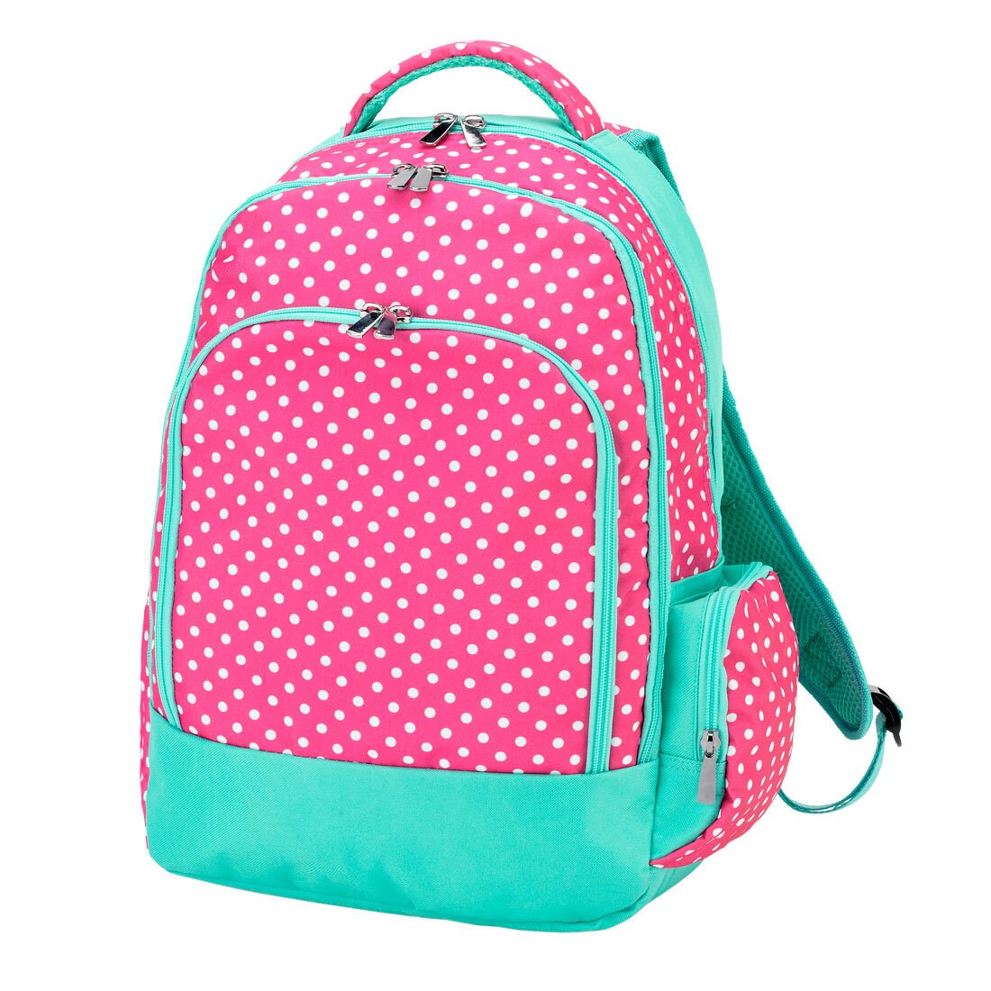 Pink Polka Dot Backpack, Personalized Kids Backpack Pink Polka Dot Backpack, Personalized Kids Backpack