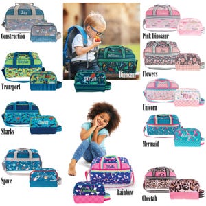 Toiletry Bag, Custom Toiletry Bag, Duffel Bag, Travel Bag, Embroidered Bag, Personalized Toiletry Bag, Childs Travel Set, Embroidered Duffel