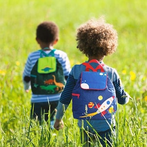 Personalized Quilted Backpack – Stephen Joseph Toddler Treasure Bag