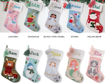 Personalized Christmas Stocking, Stockings, Holiday Stockings, Personalized Christmas Stockings, Family Stockings, Custom Stockings