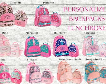 Personalized Kids Backpack, Boys Backpack, Girls Backpack, School Backpack, Embroidered Backpack