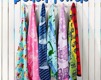Beach Towel - 30&quot; x 60&quot; Personalized Character Towels with Custom Embroidered Names for Kids & Adults