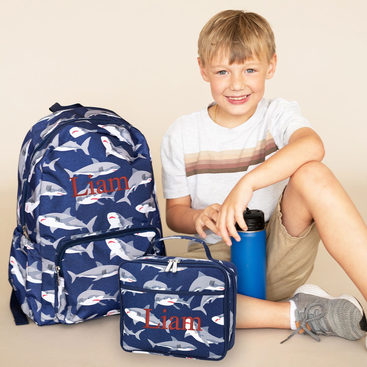 Personalized Backpack and Lunchbox Etsy