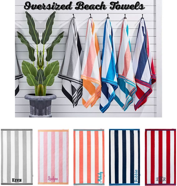Monogrammed beach towels etsy hotsell