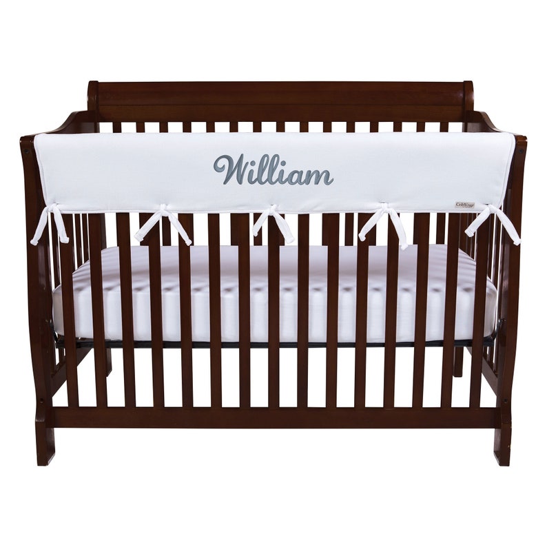 Crib Rail Waterproof Cover Kids Crib Rail Cover Crib Rail Etsy