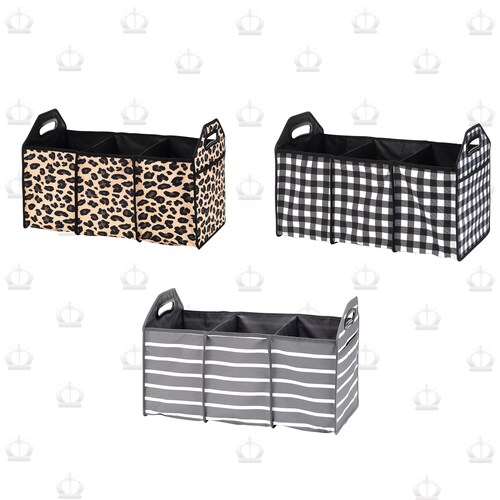 Personalized Ultimate Utility Tote Trunk Organizer Etsy