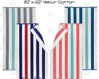 Stitch Pool Towel Etsy