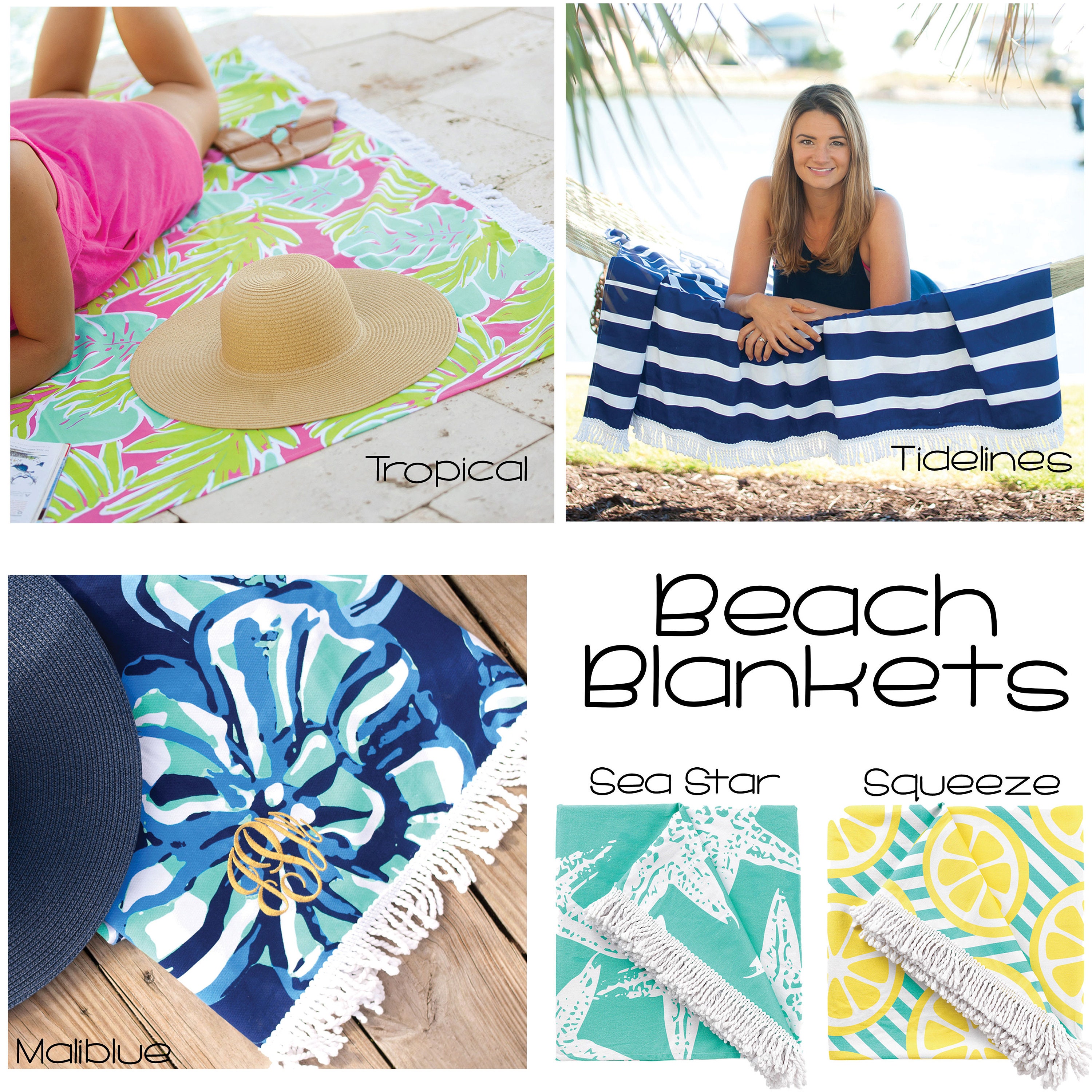 Monogram Sunset Beach Blanket S00 - Accessories