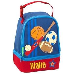 Personalized Stephen Joseph Kids Backpack and Lunch Box Set