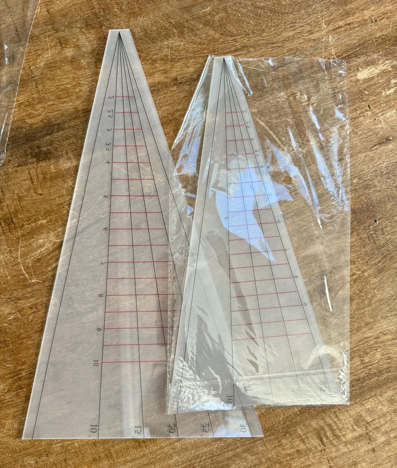 Swirl Patchwork Ruler Tool Set~ Acrylic Set - Etsy