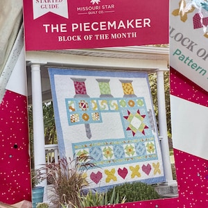 The Peacemaker BOM Quilt Kit~ Missouri Star~ 98” x98”~ Block of the Month