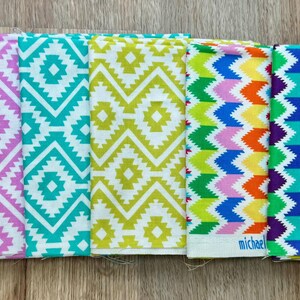 Michael Miller Vibrant Patterns Fat Quarter Bundle~ 6 pieces