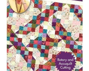 Quilt in a Day, modello per trapunta a nove toppe divisa di Eleanor Burns