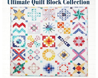 Ultimate Quilt Block Collection Book: Step-by-Step Instructions for 60+ Unique Blocks to Create Hundreds of Quilts~ lynne Goldsworthy