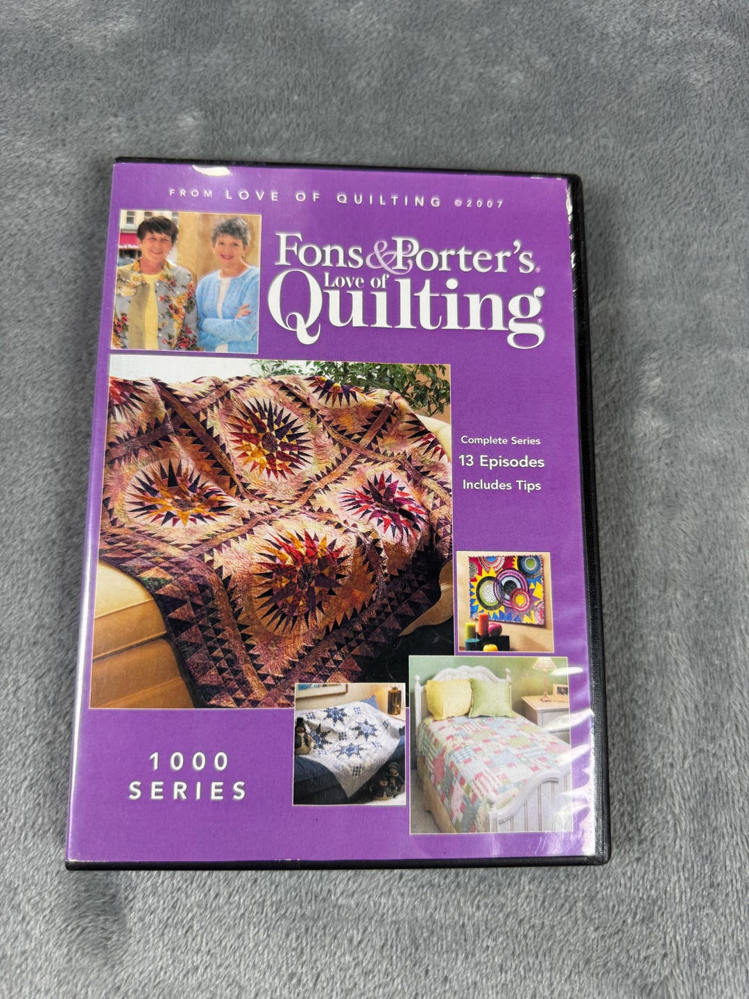 Fons & Porter’s Love of Quilting DVD – 1000 Series, 13 Episodes With ...