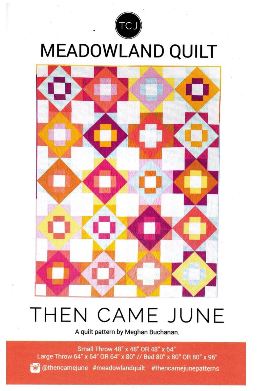 Then Came June Quilt Pattern by TCJ Meadowland Quilt - Etsy