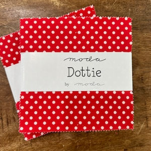 Dottie by Moda charm pack 42 x 5” squares ~ Out of print