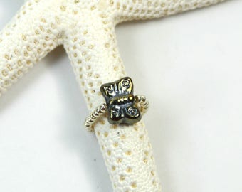 Motyl zroszony toe Ring, toe Ring, Motyl toe Ring, stretch toe Ring