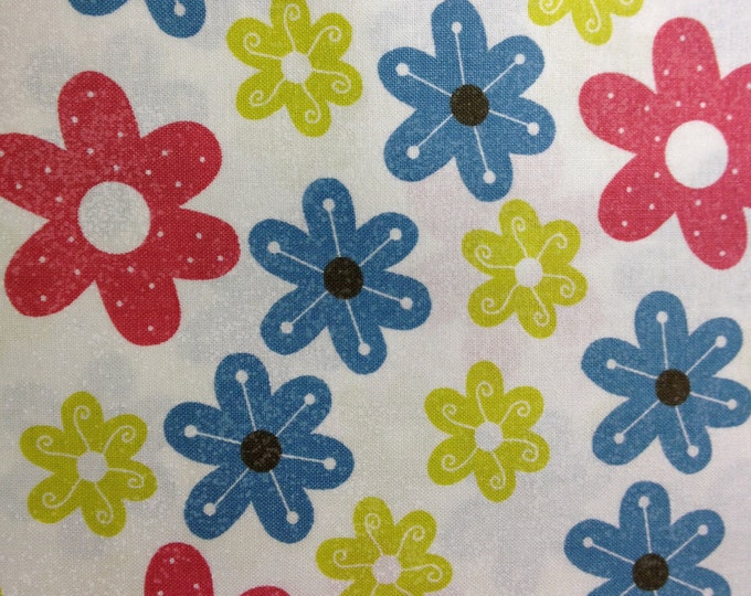 Cotton Candy white 100% cotton fabric, sold by the yard  #279