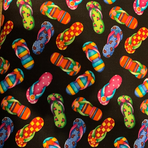 Flip Flops Fabric - Etsy