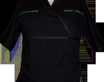 Bausch and Lomb Criss Cross Scrub Top –