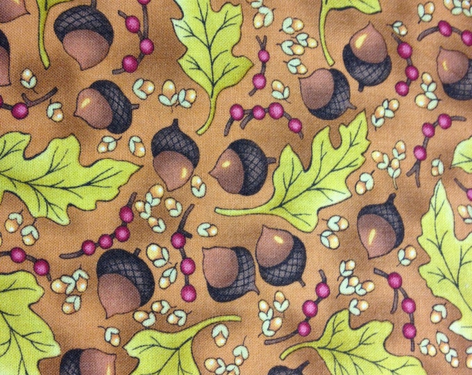 Cinnamon Spice 100% cotton fabric, sold by the yard