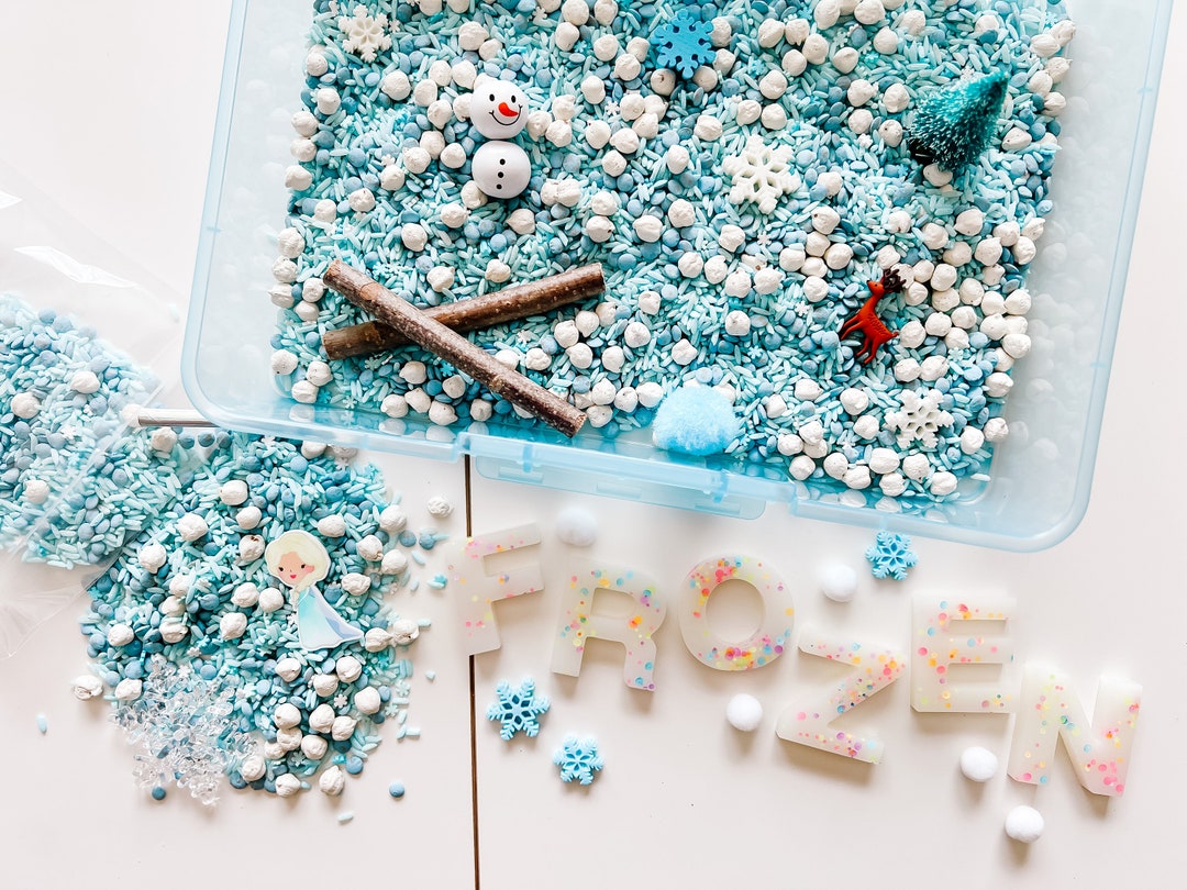 SNOW QUEEN Pack Play Box Sensory Kit Sensory Play Etsy